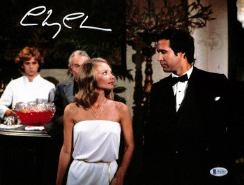 Chevy Chase Caddyshack Authentic Signed 11x14 Photo Autographed BAS Witnessed 4
