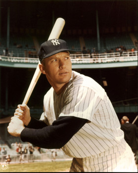 Yankees Mickey Mantle 8x10 PhotoFile Batting Stance Closeup Photo Un-signed