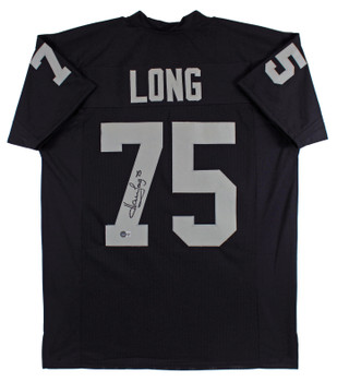 Howie Long Authentic Signed Black Pro Style Jersey Autographed BAS Witnessed