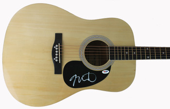 Gavin Rossdale BUSH Authentic Signed Natural Acoustic Guitar PSA/DNA #T21337