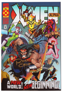 (3) Stan Lee, Waid & Cruz Marvel Signed X-Men Alpha Special Comic JSA #XX05189