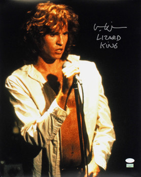 Val Kilmer The Doors Lizard King Authentic Signed 16x20 Photo JSA Wit #WP515848