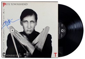 Pete Townshend Authentic Signed Album Cover W/ Vinyl Autographed PSA #AD74616