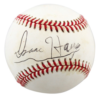 Isaac Hayes South Park Authentic Signed Coleman Onl Baseball BAS #BA75054