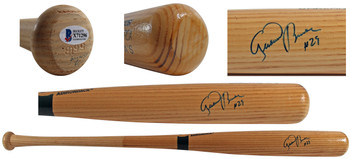 Athletics Geronimo Berroa Authentic Signed Rawlings Adirondack Bat BAS #X71296