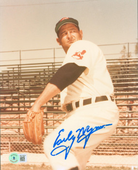 Indians Early Wynn Authentic Signed 8x10 Photo Autographed BAS #BD19004