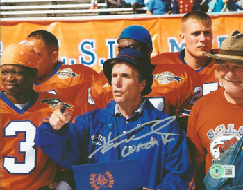 Henry Winkler The Waterboy "Coach K" Signed 8x10 Horizontal Pointing Photo BAS