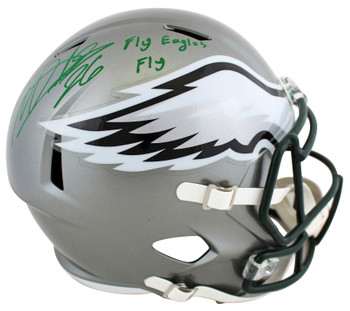 A.J. Brown Autographed Philadelphia Eagles F/S Speed Helmet BAS