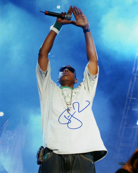 Jay-Z Authentic Signed 16x20 Vertical Concert Photo Autographed Steiner COA