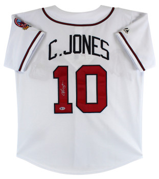 Ronald Acuna Jr. Signed White Atlanta Braves Jersey JSA AUTHENTICATED  AUTOGRAPH