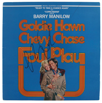 Chevy Chase Foul Play Authentic Signed Soundtrack Album Cover BAS #BF88129