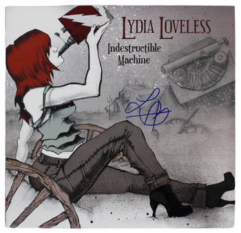 Lydia Loveless Authentic Signed Indestructible Machine Album Cover BAS #BG90648