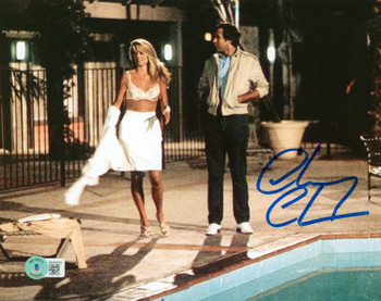 Chevy Chase National Lampoon's Vacation Signed 8X10 Photo BAS Witnessed 21