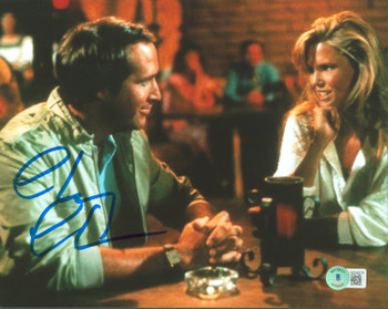 Chevy Chase National Lampoon's Vacation Signed 8X10 Photo BAS Witnessed 16