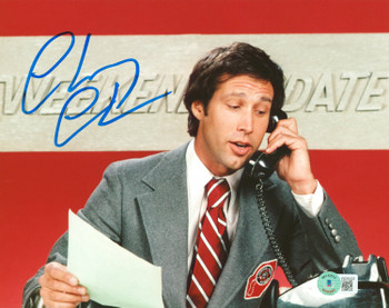 Chevy Chase Saturday Night Live Authentic Signed 8x10 Photo BAS Witnessed 29