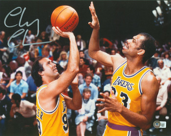 Chevy Chase Fletch Authentic Signed 11x14 Horizontal Photo w/Kareem BAS Witness