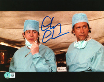Chevy Chase Spies Like Us Authentic Signed 8x10 Surgery Photo BAS Witnessed