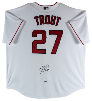 Mike Trout Los Angeles Angels Fanatics Authentic Autographed Nike