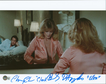 Chevy Chase & Beverly D'Angelo European Vacation Signed 11x14 Photo BAS Wit 2