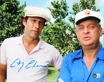 Chevy Chase Caddyshack Authentic Signed 11x14 Photo BAS Witnessed #WV52041