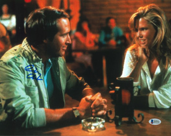 Chevy Chase National Lampoon's Vacation Authentic Signed 11x14 Photo BAS #I47572