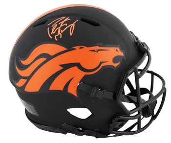 Broncos Peyton Manning Signed Eclipse Proline Full Size Speed Helmet Fanatics