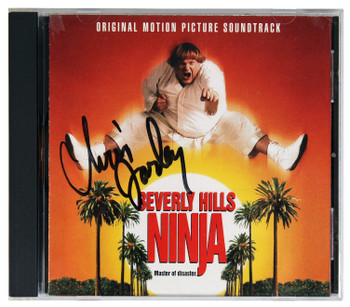 Chris Farley Authentic Signed Beverly Hills Ninja Cd Insert W/ Disk JSA #YY12929