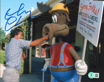 Chevy Chase Christmas Vacation Authentic Signed 8x10 Vertical Photo BAS #W426306