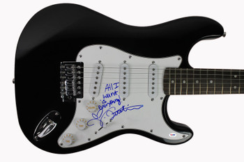 Victoria Justice "All I Want is Everything!" Signed Guitar PSA/DNA #V22337