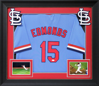 Autographed Jim Edmonds Photo