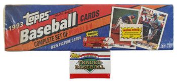 1993 Topps MLB Factory Sealed Complete Card Set w/ 1993 Traded Set Jeter Rookie!