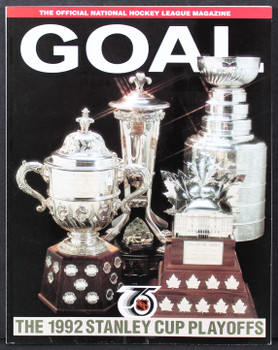 1992 The NHL Stanley Cup Playoffs Goal Magazine 1