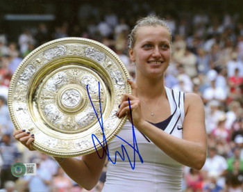 Petra Kvitova Authentic Signed 8x10 Photo Autographed BAS #BH027546