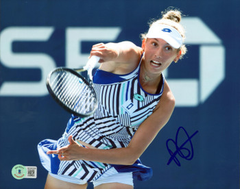 Elise Mertens Authentic Signed 8x10 Photo Autographed BAS #BG82395