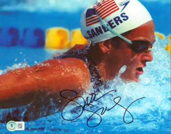 Summer Sanders Summer Olympics Authentic Signed 8x10 Photo BAS #BJ67478