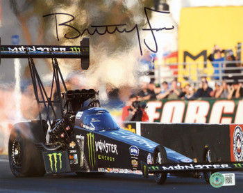 Brittany Force Authentic Signed 8x10 Photo Autographed BAS #BH048984