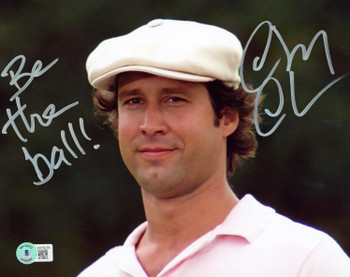 Chevy Chase Caddyshack "Be the Ball!" Signed 8x10 Photo BAS Witnessed #WY99769