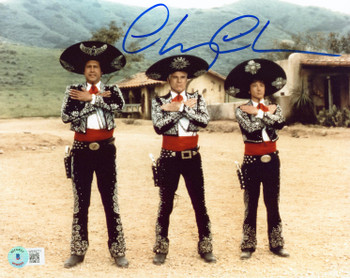 Chevy Chase Three Amigos! Authentic Signed 8x10 Photo BAS Witnessed #WY99771