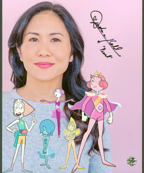DeeDee Hall Steven Universe "Pearl" Authentic Signed 8x10 Photo Wizard World 3