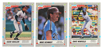 1988 Fleer Set w/ Sub Sets (1988 Fleer Update Set, Classic Minis, & 2 more)