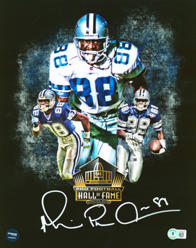 Michael Irvin HOF Autographed Football Jersey with Photos