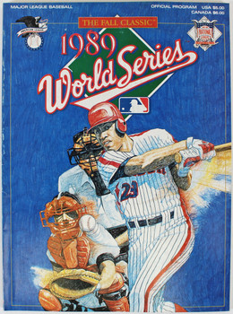 1989 World Series Athletics vs. Giants Official Program World Series Magazine 3