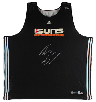 Suns Shaquille O'Neal Signed Black Adidas Practice Reversible Jersey BAS Witness