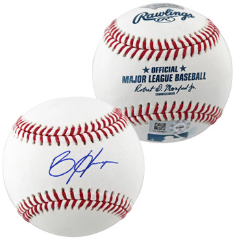 Phillies Bryce Harper Authentic Signed Oml Baseball Fanatics #B532139