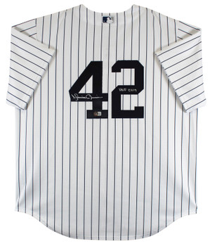 Mariano Rivera Last to Wear 42 Autographed New York Yankees Nike