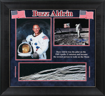 Edwin Buzz Aldrin Apollo 11 Authentic Signed 8x10 Framed Photo BAS #AC33412