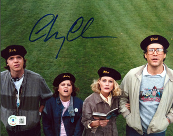 Chevy Chase European Vacation Authentic Signed 8x10 Photo BAS Witnessed #W422718