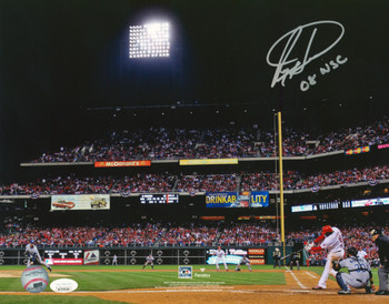 Phillies Ryan Howard "2008 WS Champs" Authentic Signed 11x14 Photo JSA Witness