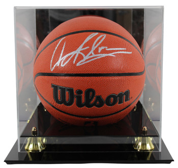 Bulls Dennis Rodman Authentic Signed Wilson Basketball w/ Case BAS Witnessed