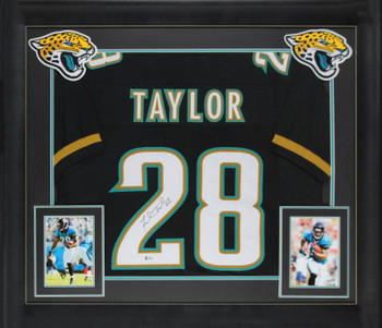 Fred Taylor Authentic Signed Black Pro Style Framed Jersey BAS Witnessed